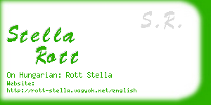 stella rott business card